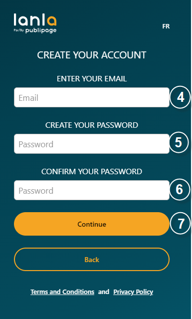 Register as a Mystery Shopper: Create your account