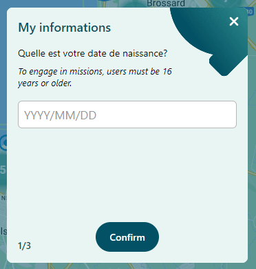 Date of birth